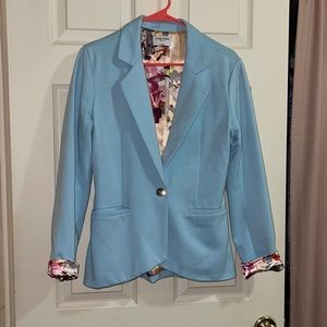PWR WMN Baby Blue Blazer